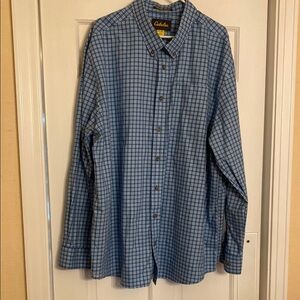 Cabelas Mens long sleeve button down Size 3XL Tall Excellent condition!